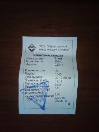 Твердосплавы