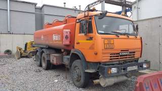 Автотопливозаправщик (Бензовоз) на базе Камаз (АТЗ-17), 2012