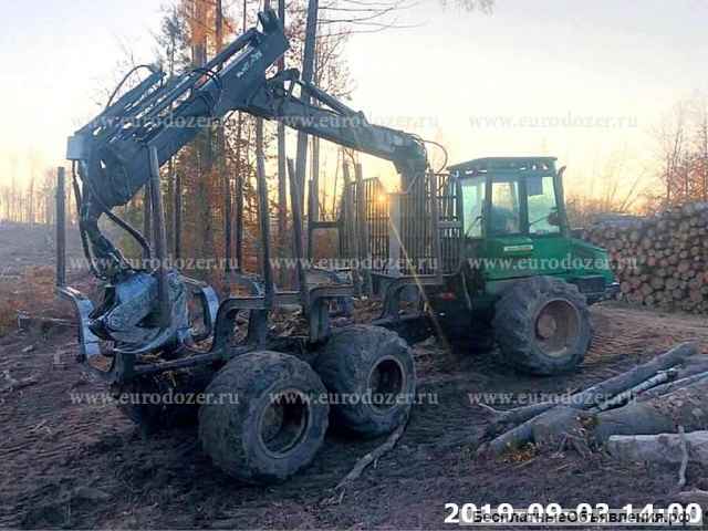 Форвардер JOHN DEERE 1010 D, из Европы