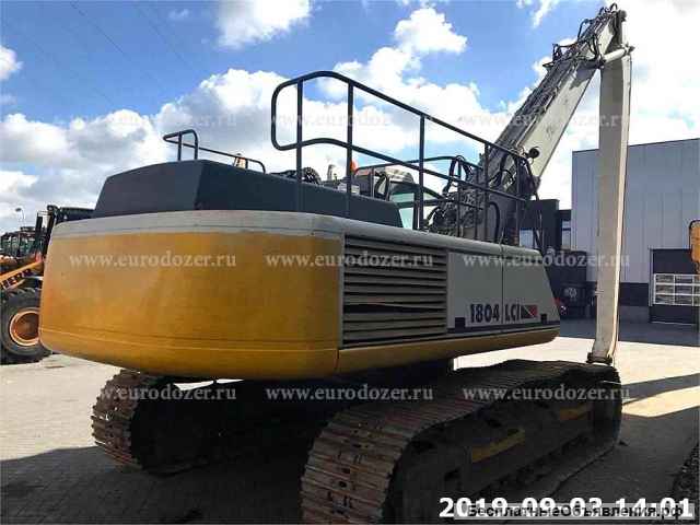 Гусеничный грейферный перегружатель ATLAS TEREX 1804, из Европы