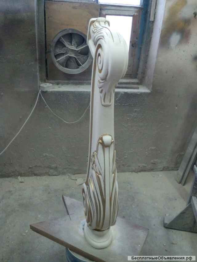 Резной столб 01