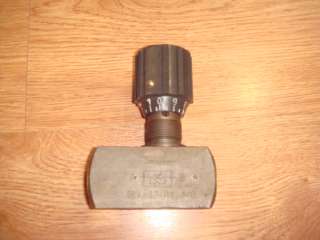 Игольчатый клапан Flutec DRV-12-01. 1/0