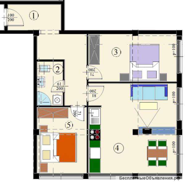 Новая квартира в Пореч