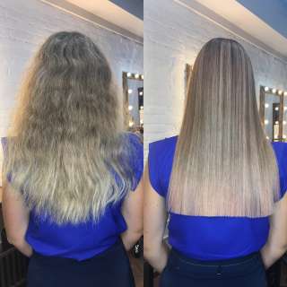 Кератиновое выпрямление, ботокс, нанопластика