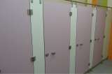 Нержавеющая сантехническая фурнитура для установки сантехкабин туалетных перегородок HPL, ЛДСП