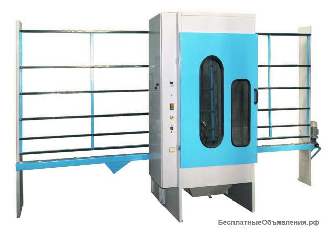 Автоматический станок для пескоструйной обработки стекла