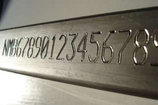 Ударно точечная маркировка металла, пластика и др