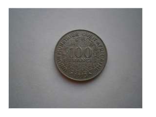 100 франков Западная Африка 1973 год