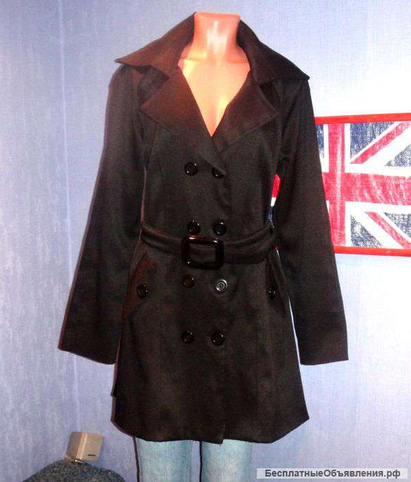 Итальянское пальто с поясом