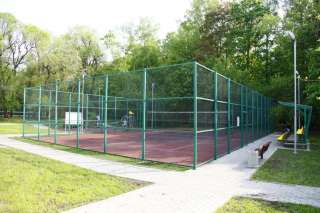 Надёжное ограждение для спортивной, игровой, тренировочной площадки. Дальнейшее благоустройство