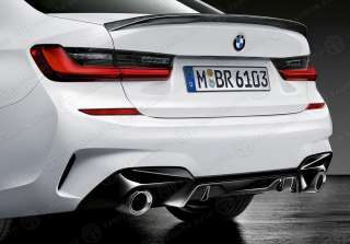 Задний диффузор M Performance BMW 3 series G20 бмв 3 серия ж 20