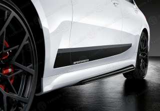 Накладки боковых порогов M Performance BMW 3 серии G 20 бмв ж 20