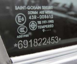 Противоугонная маркировка стёкол и зеркал авто