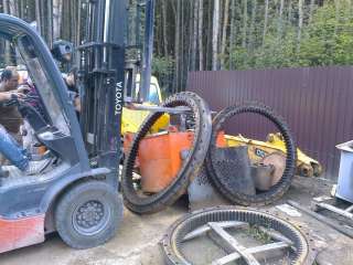 Поворотный круг БУ и новые экскаватор Хитачи Hitachi Jcb Case Komatsu Hyundai