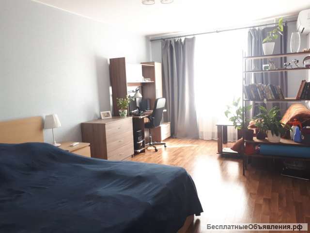 1 к.кв. 43 м2 евроремонт ККБ