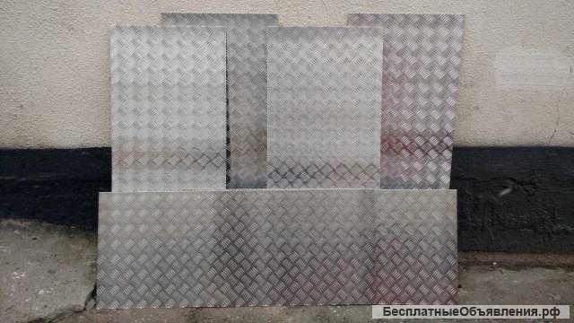 Алюминиевый рифленый лист 1200х500х3.0 мм