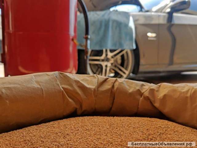 Скорлупа грецкого ореха для очистки двигателей WSB