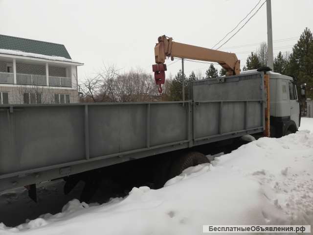 Кран борт МАЗ-5336 с гидроманипулятормо Tadano