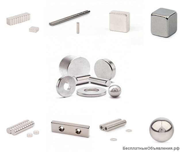 Неодимовые магниты различных размеров