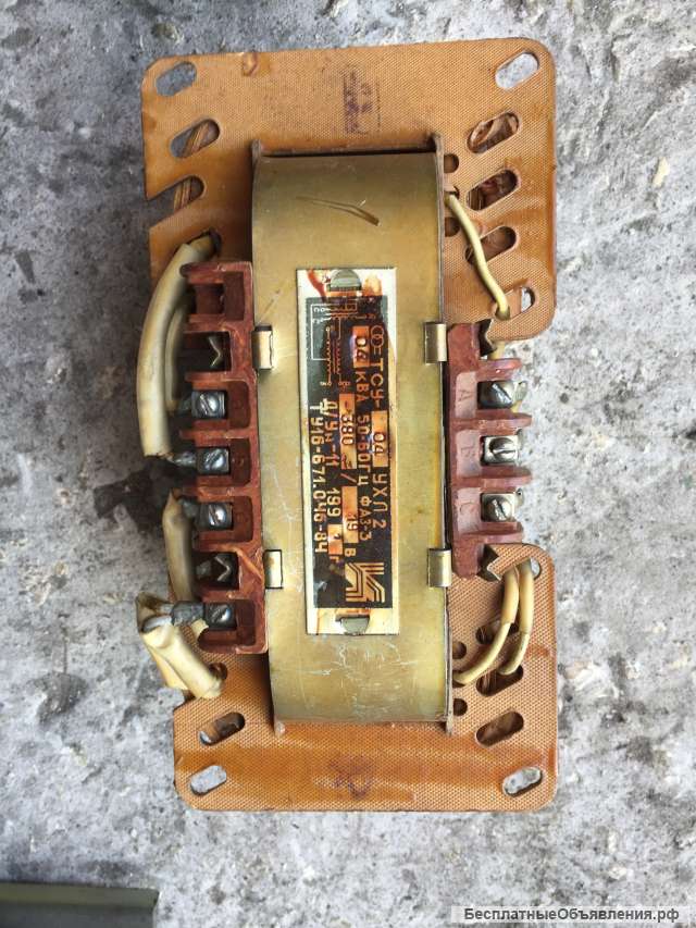 Трансформатор 3-х фазный 380-19v