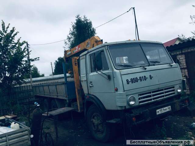 Услуги манипулятора до 3 тонн