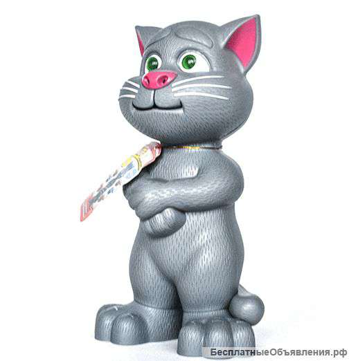 Интерактивная игрушка говорящий кот Том