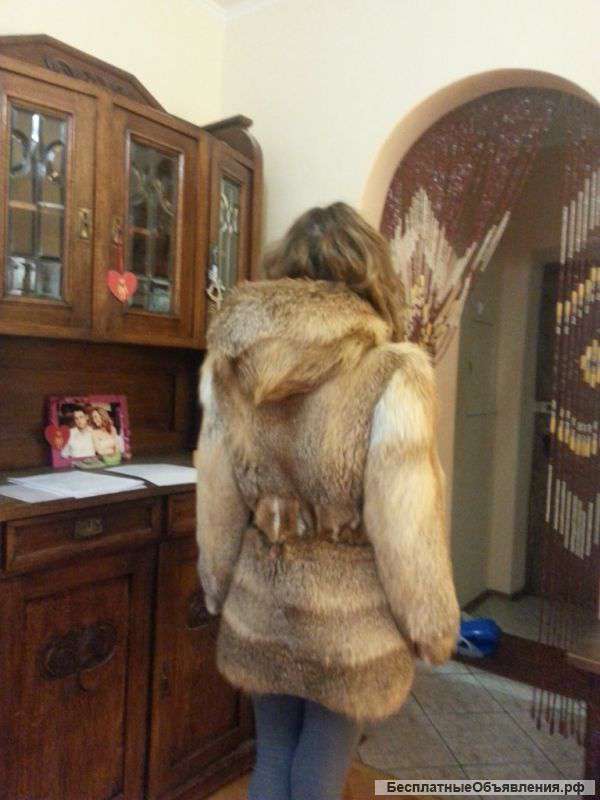 Шуба из лисы
