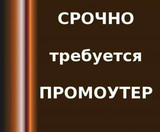 Требуется промоутер
