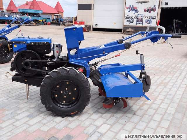 Мотоблок Русич-8 с фрезой