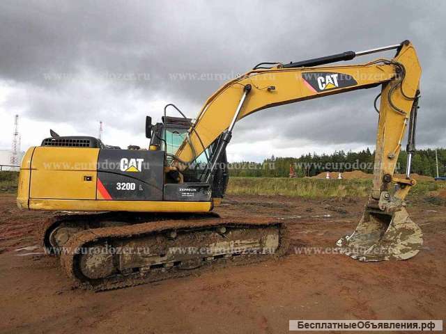 Гусеничный экскаватор CAT 320, 2014 г, 9700 м/ч