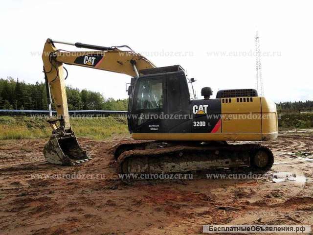Гусеничный экскаватор CAT 320, 2014 г, 9700 м/ч