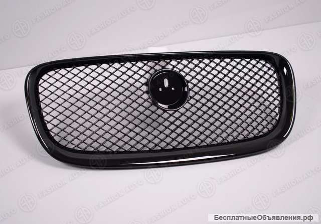 Jaguar XF решетка радиатора черная 2011-2015 ЯГУАР ФХ