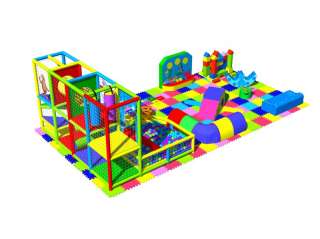 Детский игровой лабиринт, оборудование детской игровой комнаты, сухой бассейн, мягкий конструктор
