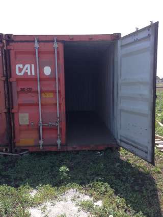 Стандартный контейнер 20 футов б/у