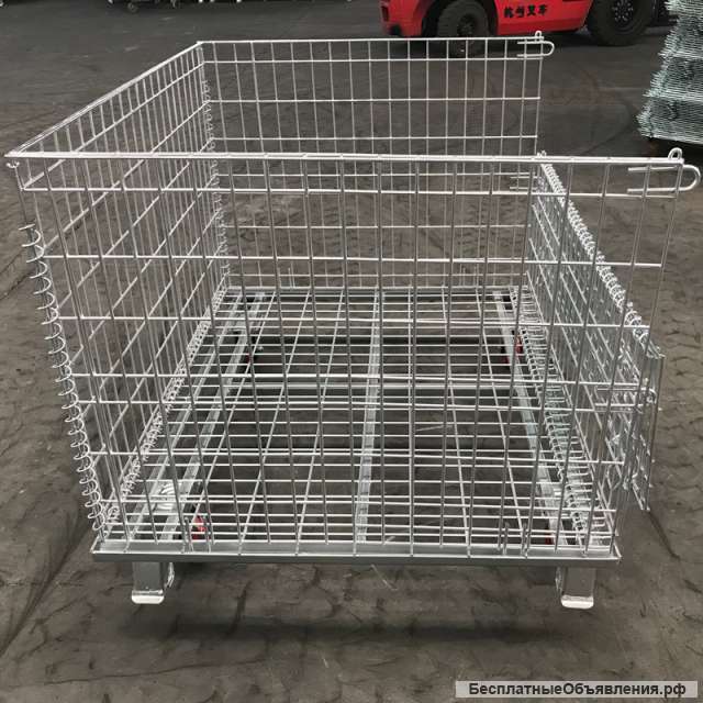 Сетчатый паллетбокс 800х1000х840мм