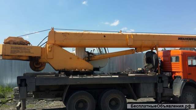 Автокрана ивановец25 тонн КС-45717К-1Р