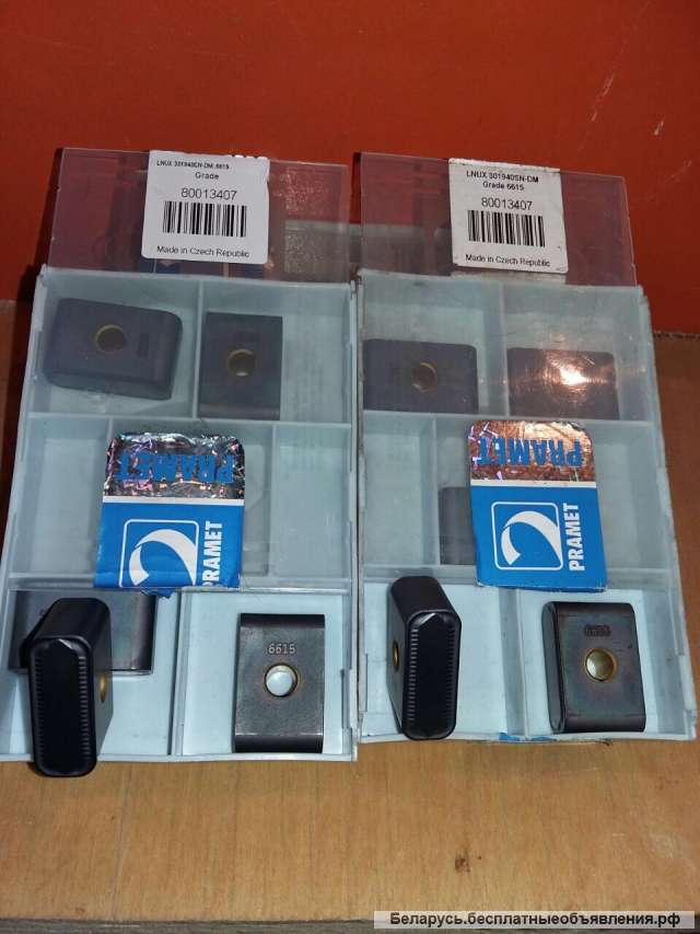 Резцы для обработки ж/д колес.: LNUX 301940 VТ 430 9215, 6615, 8250, ЖС 17, КС35