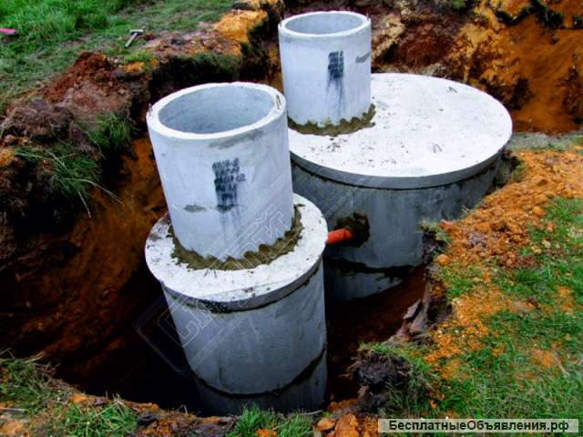 Монтаж выгребной ямы, септика под "КЛЮЧ" в Томске