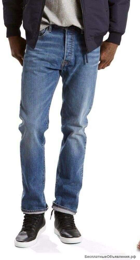 NEW Levis Men's 501 Jeans Original Fit Straight Leg size 36x30
