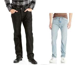 NEW Men's Levi's 501 Original Fit Stretch Jeans Straight Leg size 32, 33, 34, 38