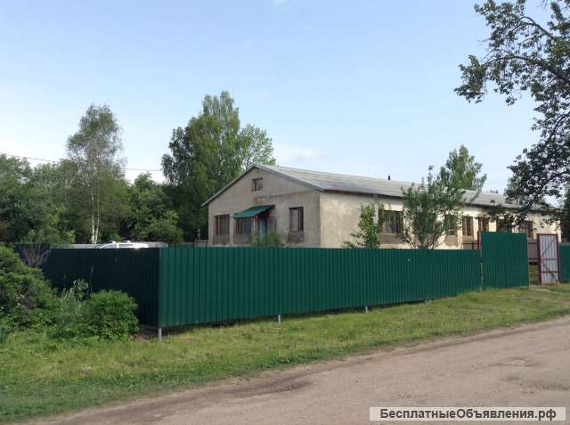 Здание на границе РФ, РБ и Латвии