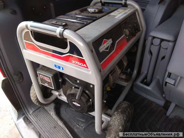 Бензиновый генератор BRIGGS & STRATTON 3750A