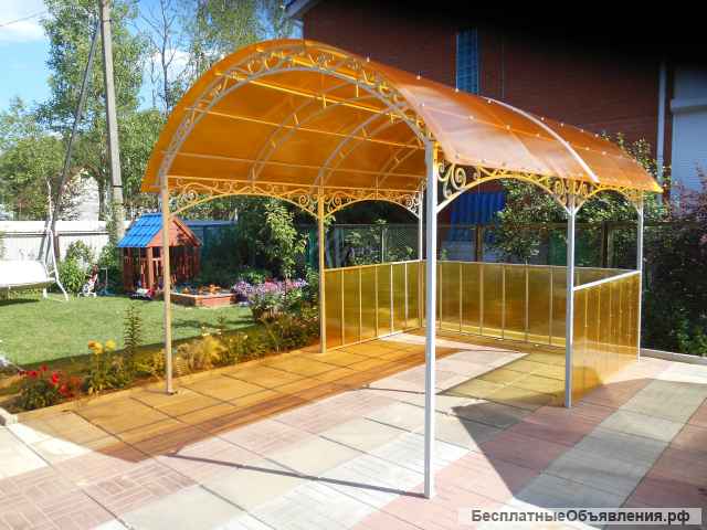 Кованая беседка Дилпи для отдыха