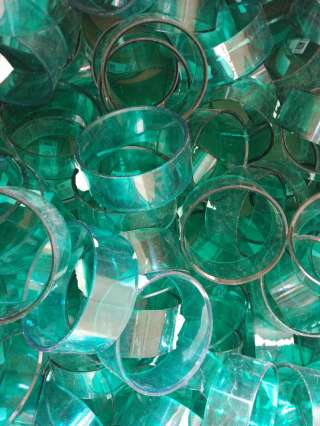 Отходы полистирола в виде ПСС втулки