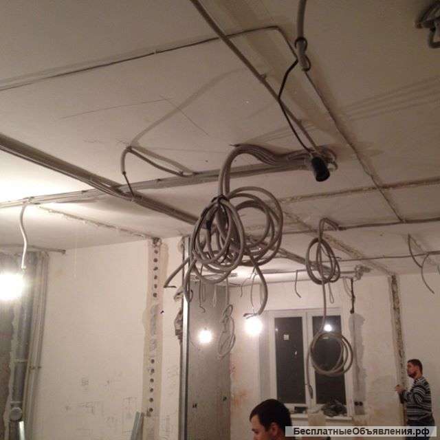 Ремонт (замена) электрики. Красноярск