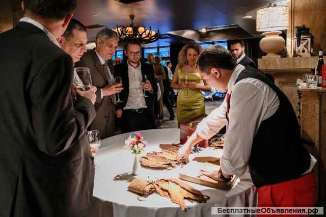 Интерактив Сигарное шоу на мероприятие