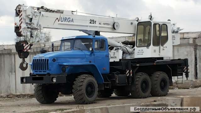 Услуги автокрана 25т
