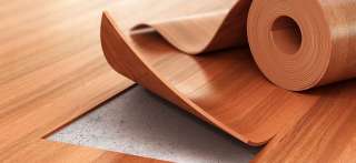 Монтаж линолеума, плинтусов