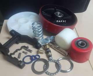 Ремонт рохли (гидравлическая тележка)