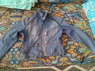 ДЖИНСОВЫЙ женский пиджак